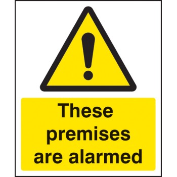 These Premises Are Alarmed