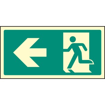 Intermediate Fire Exit Marker - Arrow Left