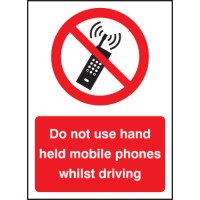 Do Not Use Hand Held Mobiles Driving