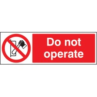 Do Not Operate