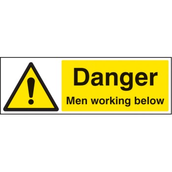 Danger - Men Working Below