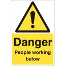 Danger - People Working Below