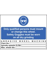 Abrasive Wheel Machine