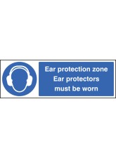 Ear Protection Zone Ear Protectors Must be Worn
