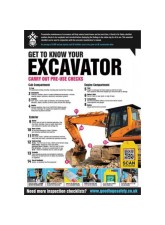 GTG Excavator Inspection - Poster