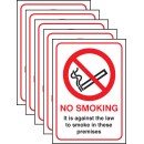 No Smoking it Is Against the Law - (England and Northern Ireland)