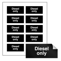 Diesel Only - Labels