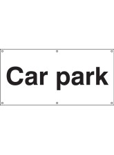Car Park - Banner with Eyelets