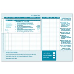 Key Control Sign-In System (100 NCR Passes)