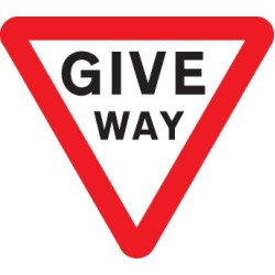 Give Way - Class R2 - Permanent