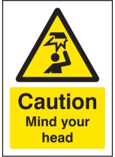 A5 Caution - Mind Your Head