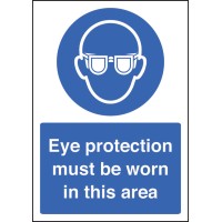 A4 - Eye Protection Must be Worn