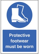 A4 Protective Footwear Must be Worn