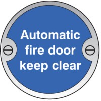 Automatic Fire Door Keep Clear