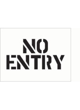Stencil Kit - No entry