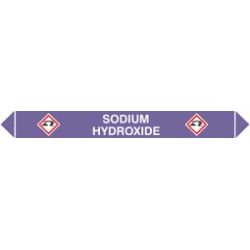 Sodium Hydroxide - Flow Marker (Pack of 5)