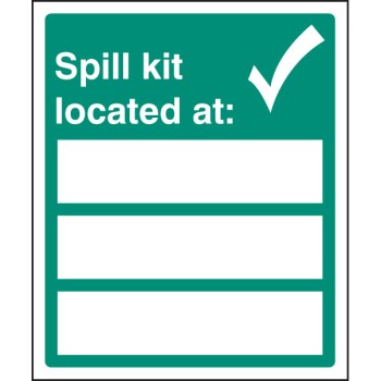 Spill Kit Located At (Space for Details)