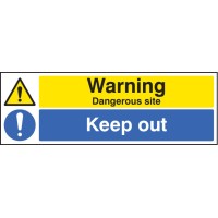 Warning - Dangerous Site - Keep Out