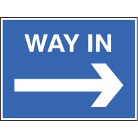 Way in - Arrow Right