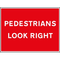 Pedestrians Look Right