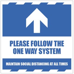 Arrow Up - Follow the One Way System